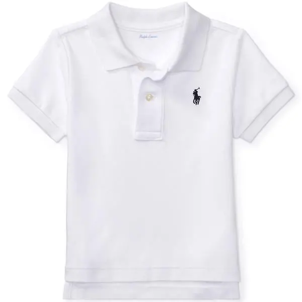 Ralph Lauren Baby Boy Polo T-Shirt White 1