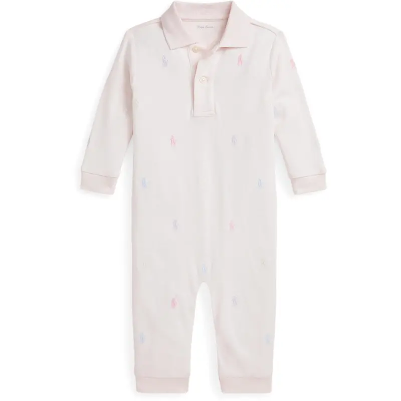 Ralph Lauren Baby Delicate Pink Coverall 1