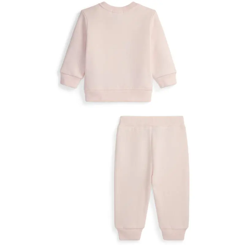 Ralph Lauren Baby Delicate Pink Pant Sæt 2