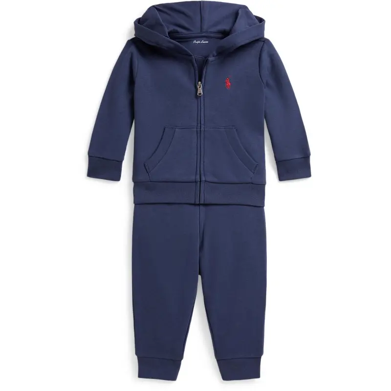 Ralph Lauren Baby Light Navy Pant Sæt 1
