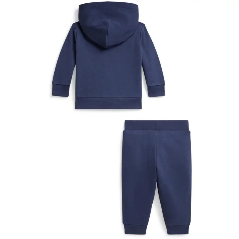 Ralph Lauren Baby Light Navy Pant Sæt 3