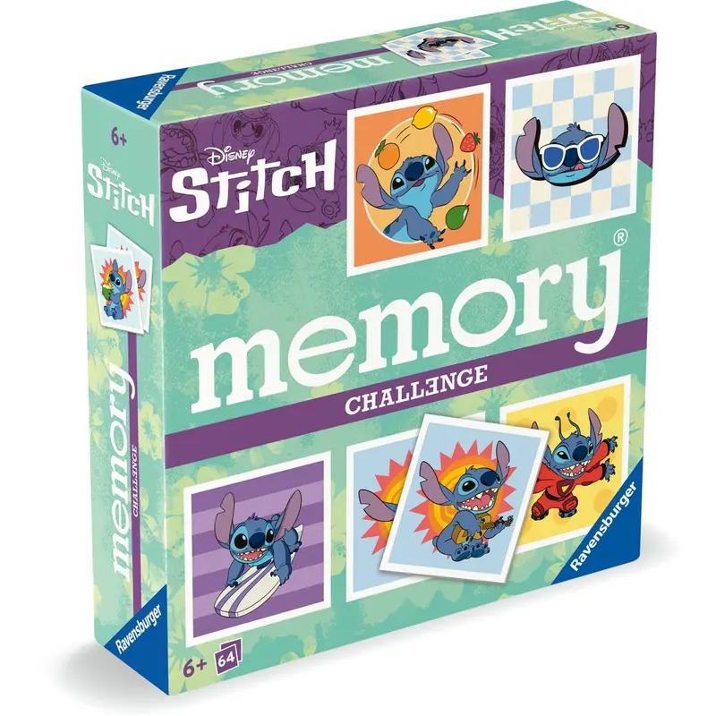 Ravensburger Disney Stitch Challenge Memory® - Vendespil 2