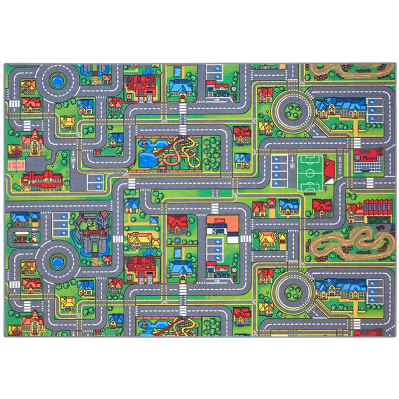 Rebel Roads City Life Gulvtæppe - 140 X 200 Cm 1