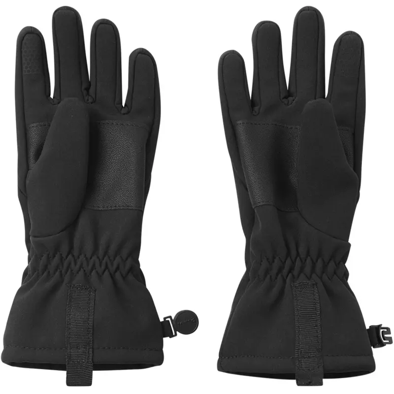 Reima Black Tehden Black Softshell Handsker 3