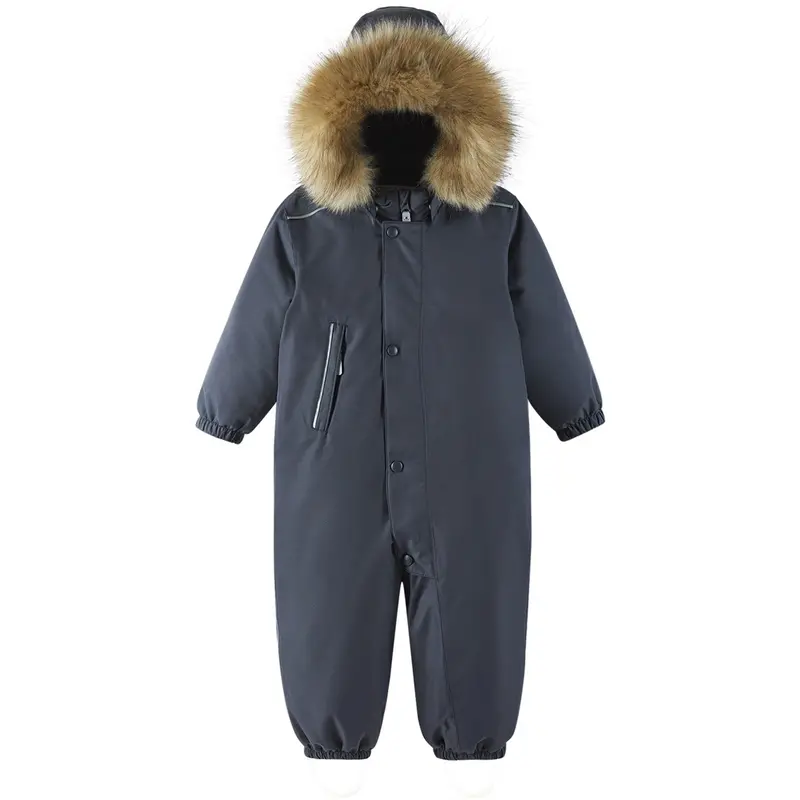 Reima Gotland Soft Black Reimatec Vinter Flyverdragt 1