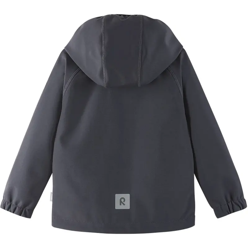 Reima Soft Black Vantti Soft Black Softshell Jakke 4