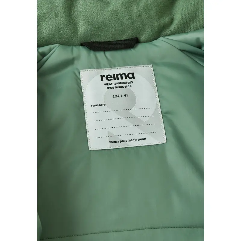 Reima Tromssa Green Clay Reimatec Vinter Flyverdragt 4