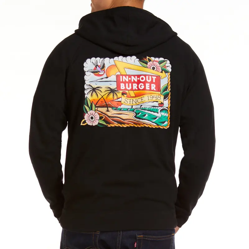 Retro Tattoo Zip-Up 1