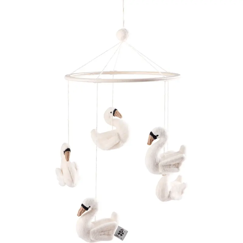 Sebra Beige Swans Baby Uro 1