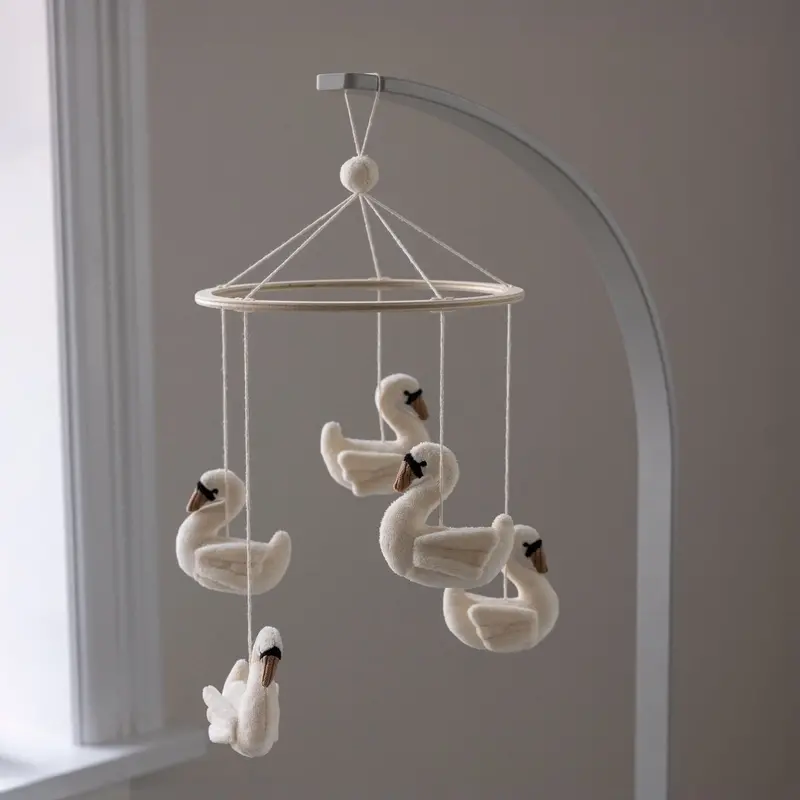 Sebra Beige Swans Baby Uro 2