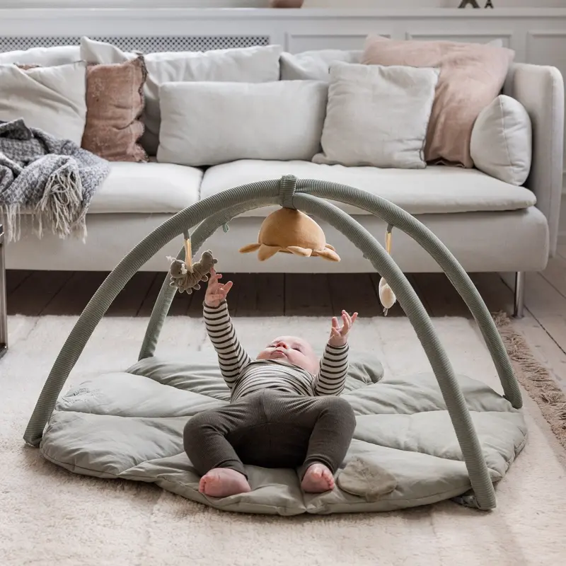 Sebra Green Woodland Baby Gym Soft 2