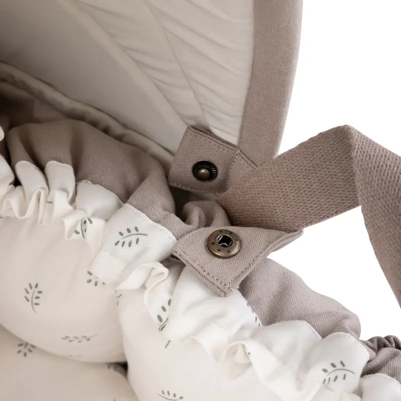 Sebra Jetty Beige Hætte Til 3-In-1 Baby Nest 2