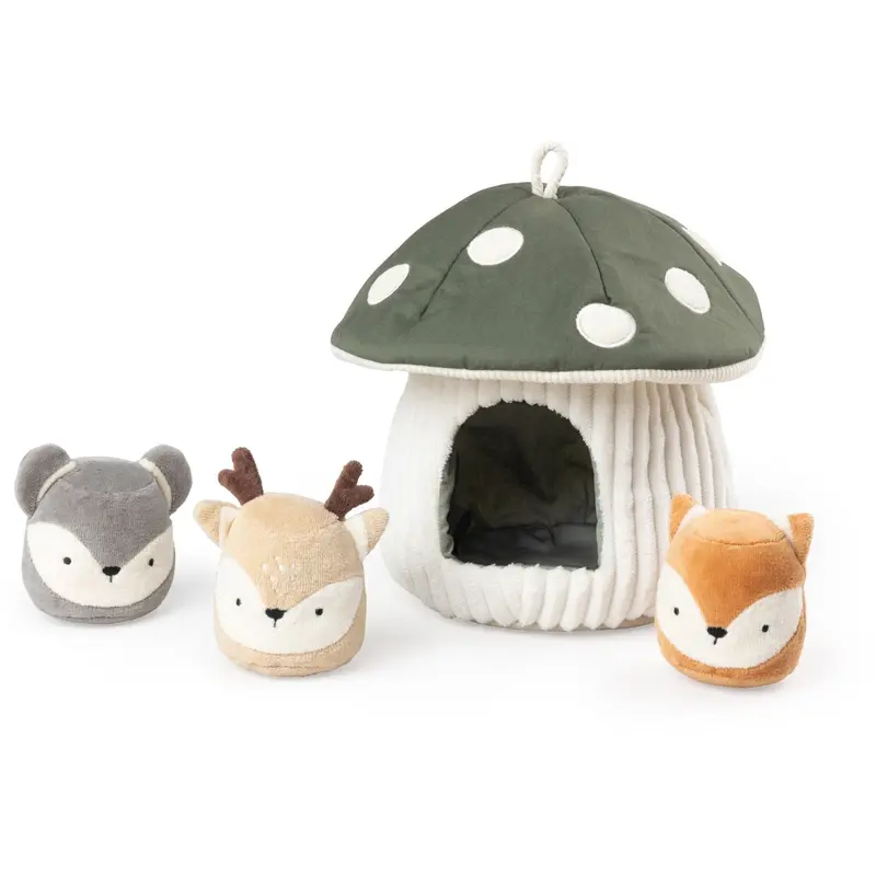 Sebra Mushroom Aktivitetslegetøj Hide & Seek 1