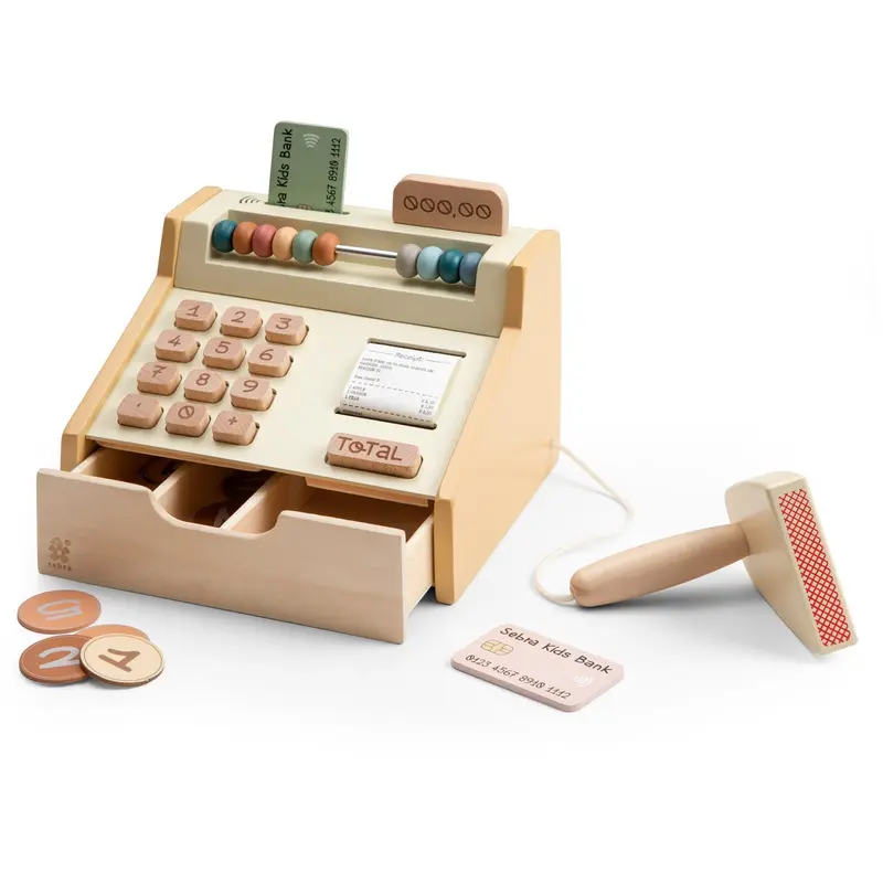 Sebra Wooden Sebra Kasseaparat 1