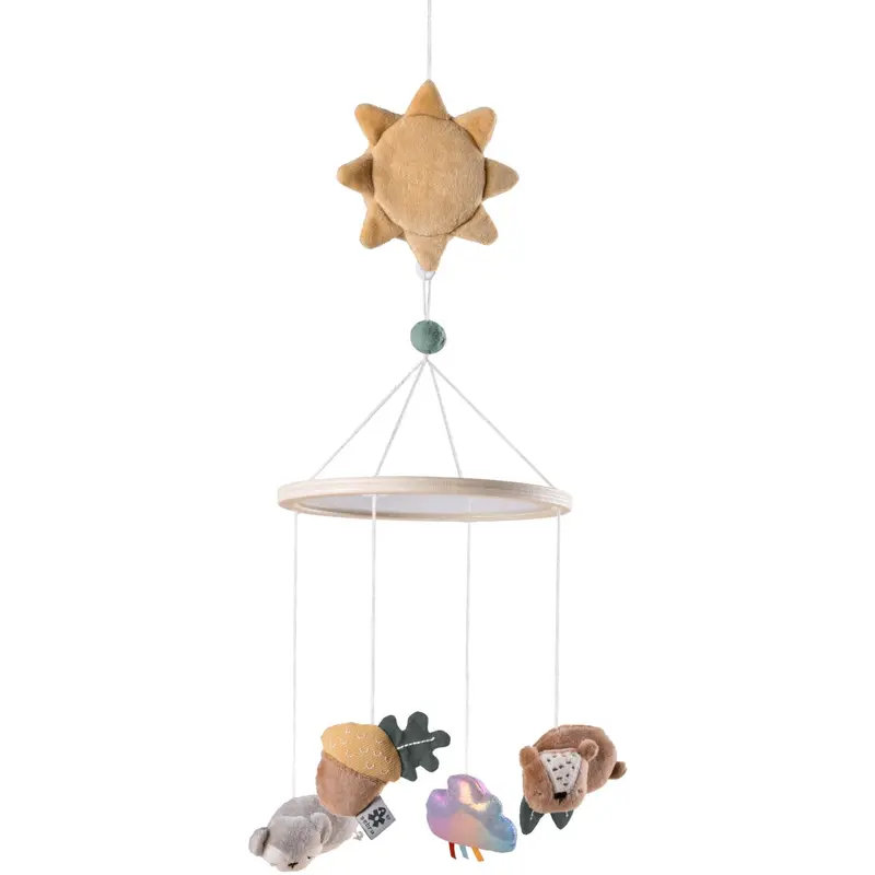 Sebra Woodland Baby Musikuro Med Spejl 1