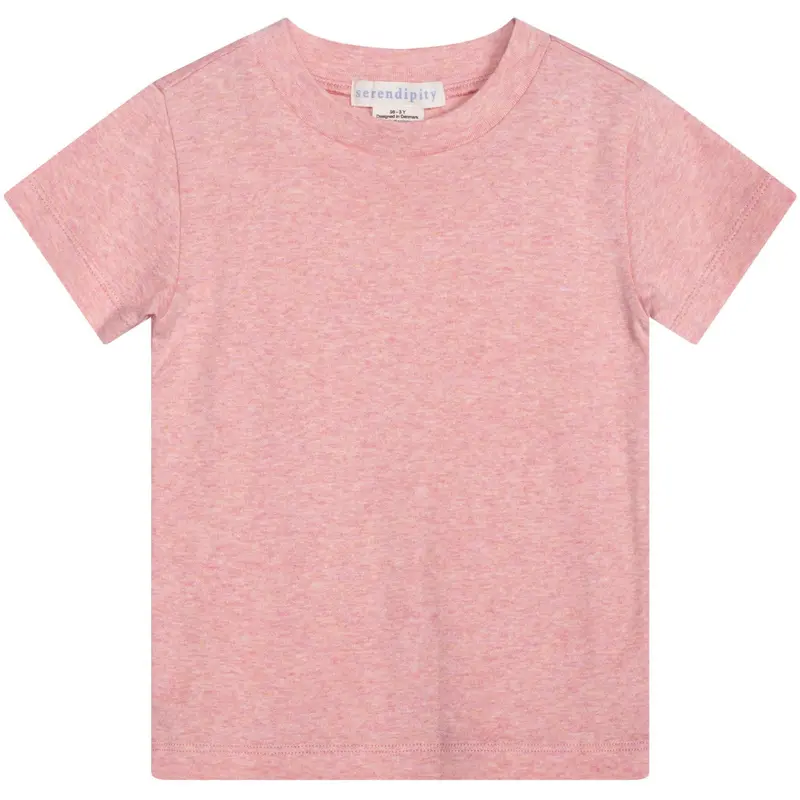 Serendipity Coral Kort Sleeve T-Shirt 1