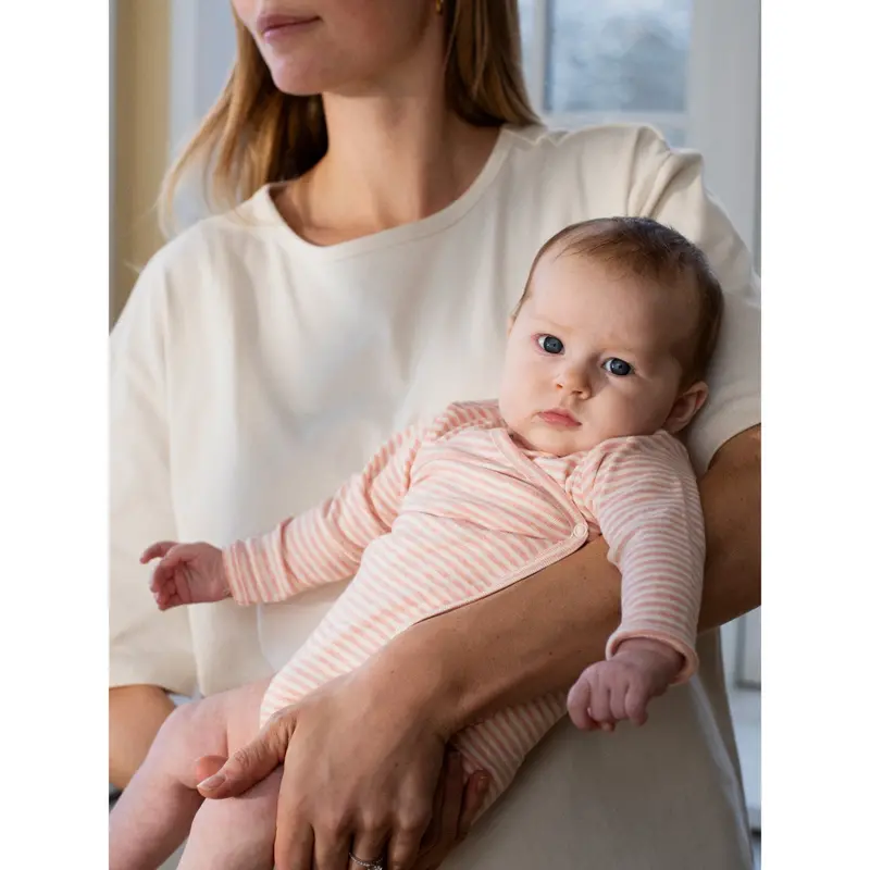 Serendipity Coral Newborn Slå-Om Body 2