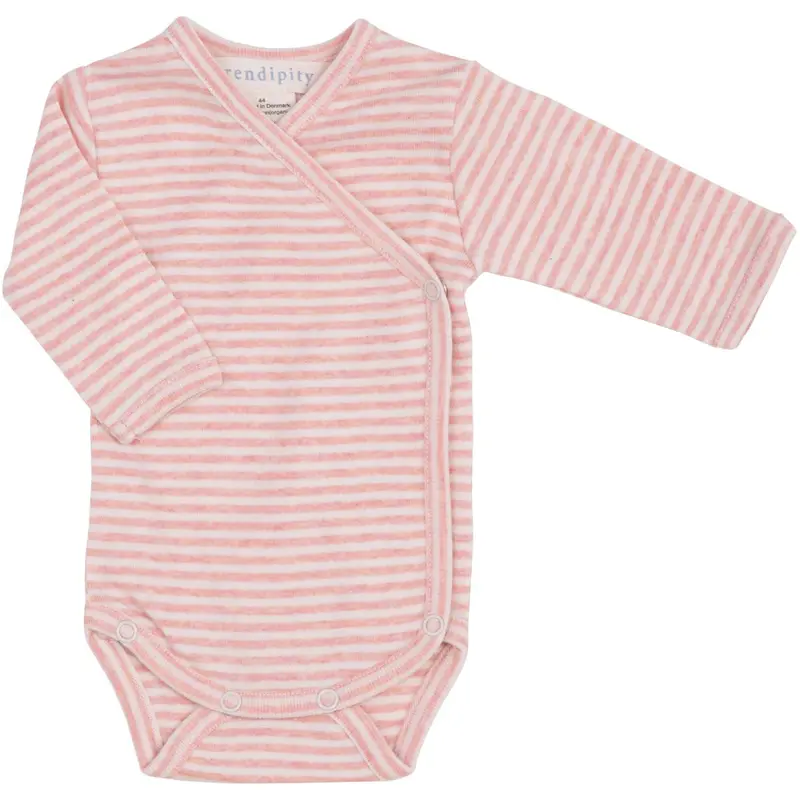 Serendipity Coral/Offwhite Newborn Slå-Om Body 1