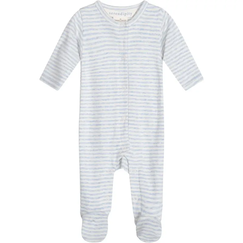 Serendipity Mist/Offwhite Newborn Stripe Dragt 1