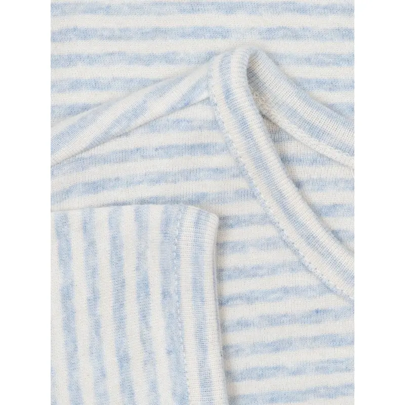 Serendipity Mist/Offwhite Slim Bluse Stripe 5