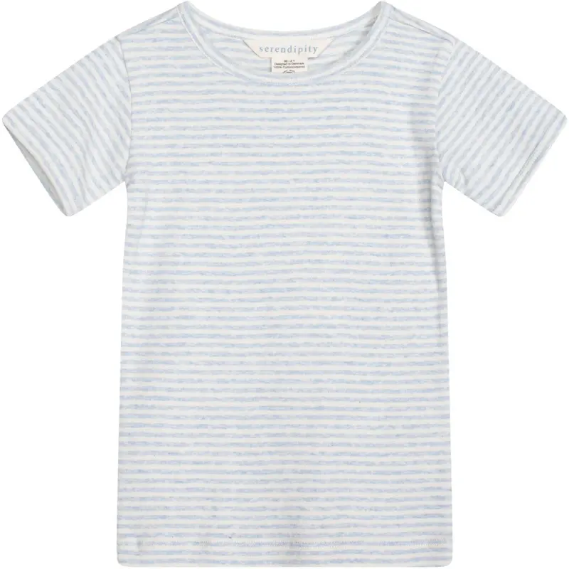 Serendipity Mist/Offwhite T-Shirt Stripe 1