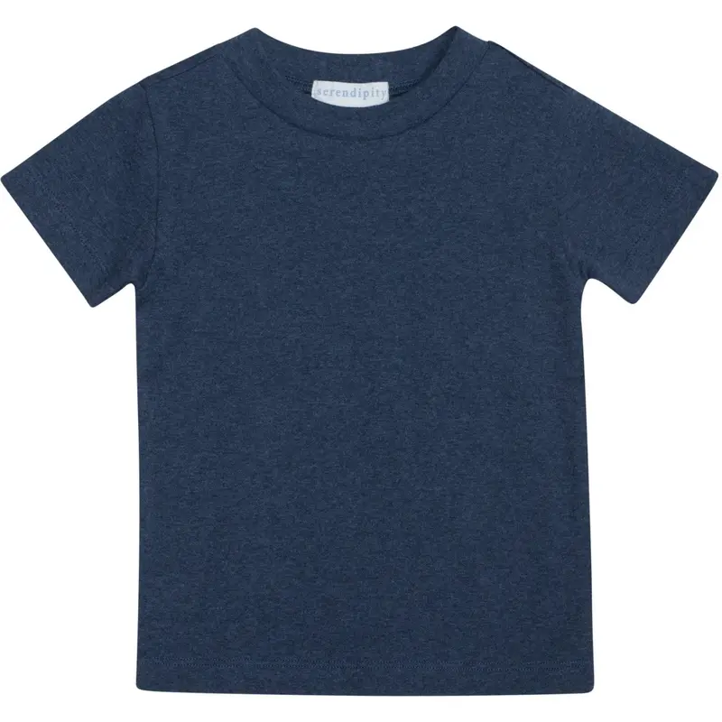 Serendipity Navy Kort Sleeve T-Shirt 1