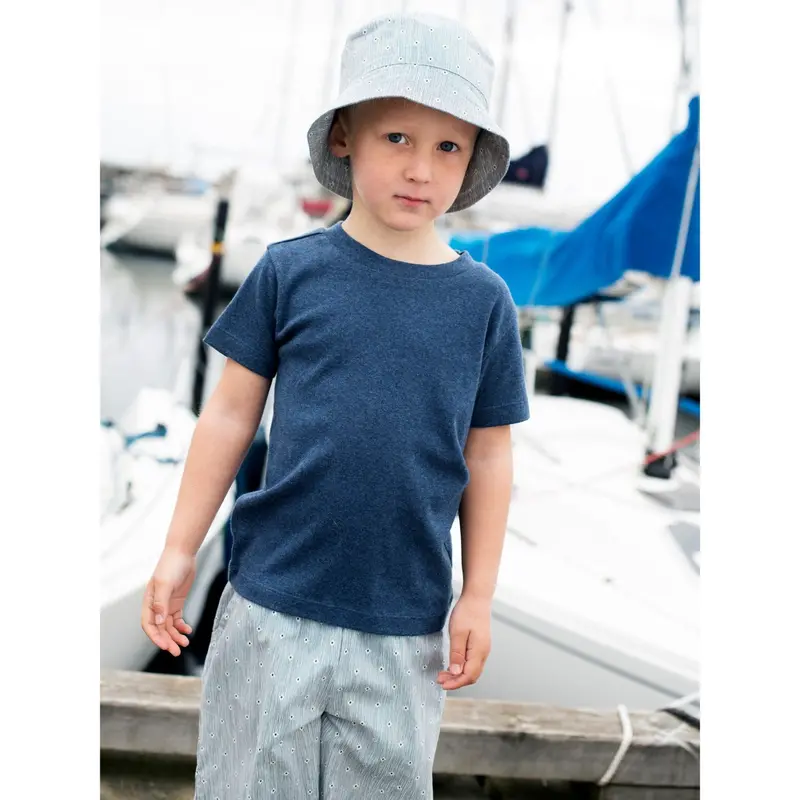 Serendipity Navy Kort Sleeve T-Shirt 2