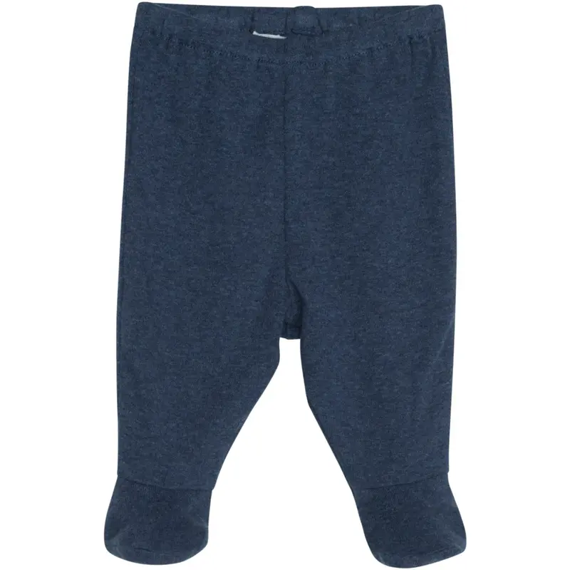 Serendipity Navy Newborn Bukser W. Feet 1