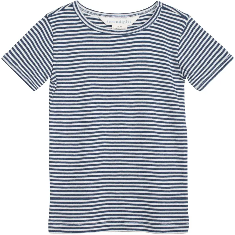 Serendipity Navy/Offwhite T-Shirt Stripe 1