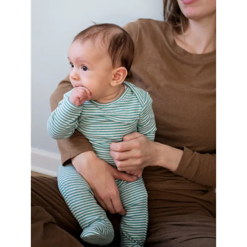 Serendipity Nile/Offwhite Baby Dragt Stripe 2
