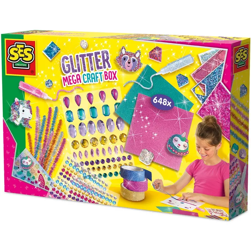 Ses Creative Mega Glittersæt 1