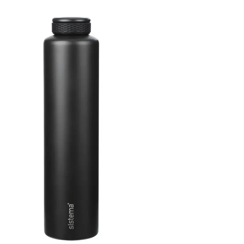 Sistema Black Stainless Steel Drikkedunk 600 Ml 2