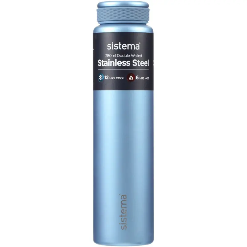 Sistema Peace Blue Stainless Steel Drikkedunk 280 Ml 1