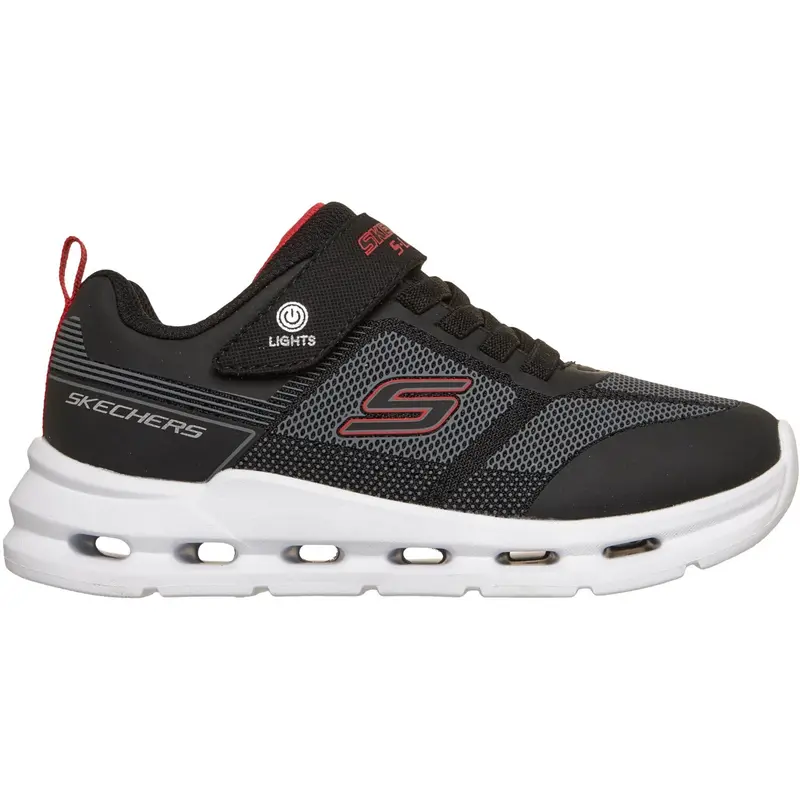 Skechers Black Glide-Step Lights 2