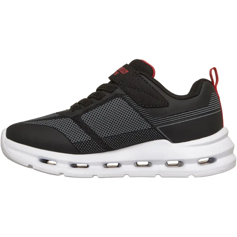 Skechers Black Glide-Step Lights 3