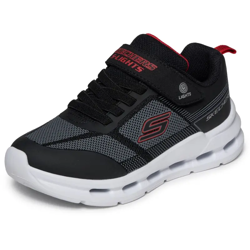 Skechers Black Glide-Step Lights 4