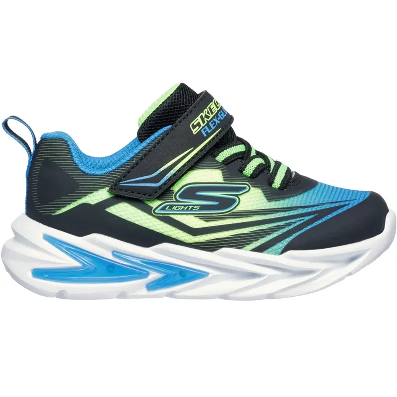Skechers Black S Lights Flex-Glow Ultra 3