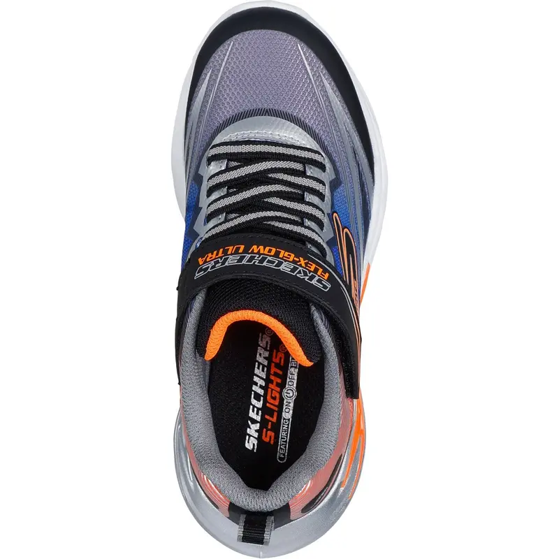 Skechers Black S-Lights: Flex-Glow Ultra 5