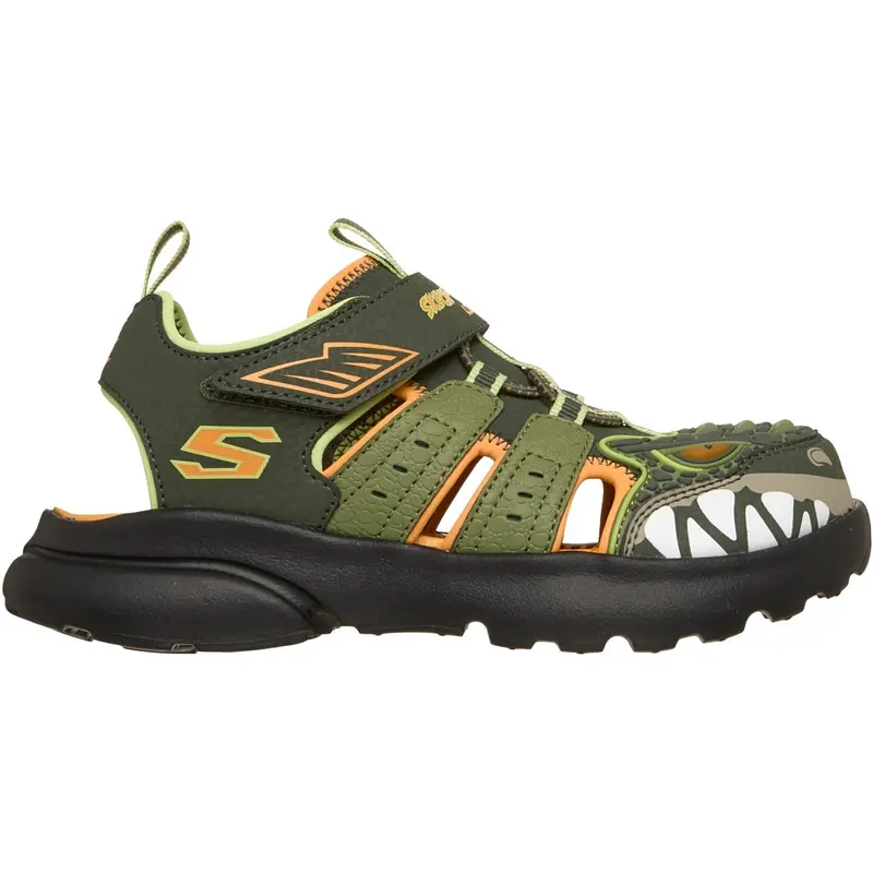 Skechers Olive Razor Splash - Raptor Quest 2