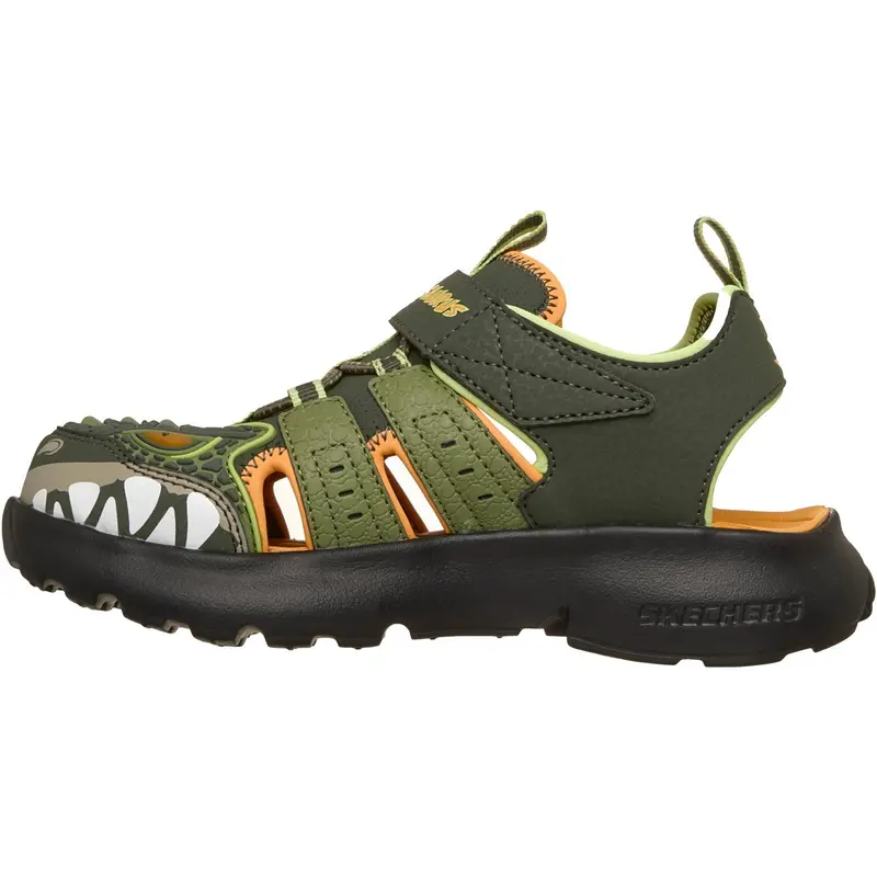 Skechers Olive Razor Splash - Raptor Quest 3
