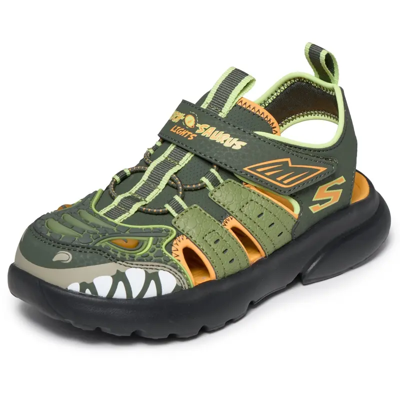 Skechers Olive Razor Splash - Raptor Quest 4