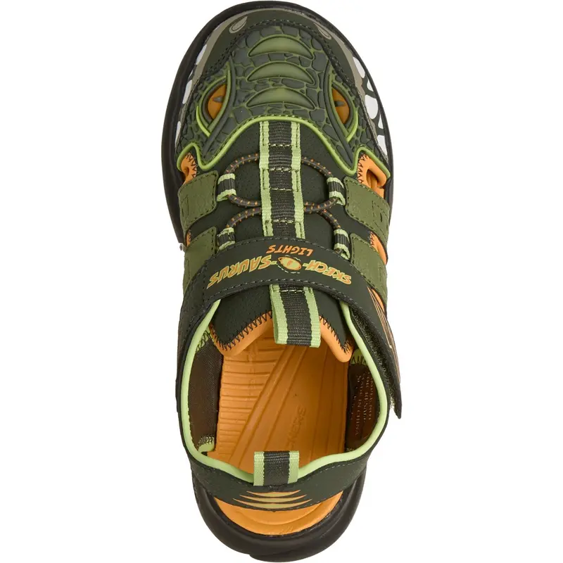 Skechers Olive Razor Splash - Raptor Quest 5