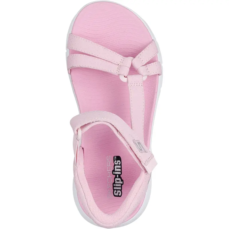 Skechers Pink Go Walk Flex Sandal 4