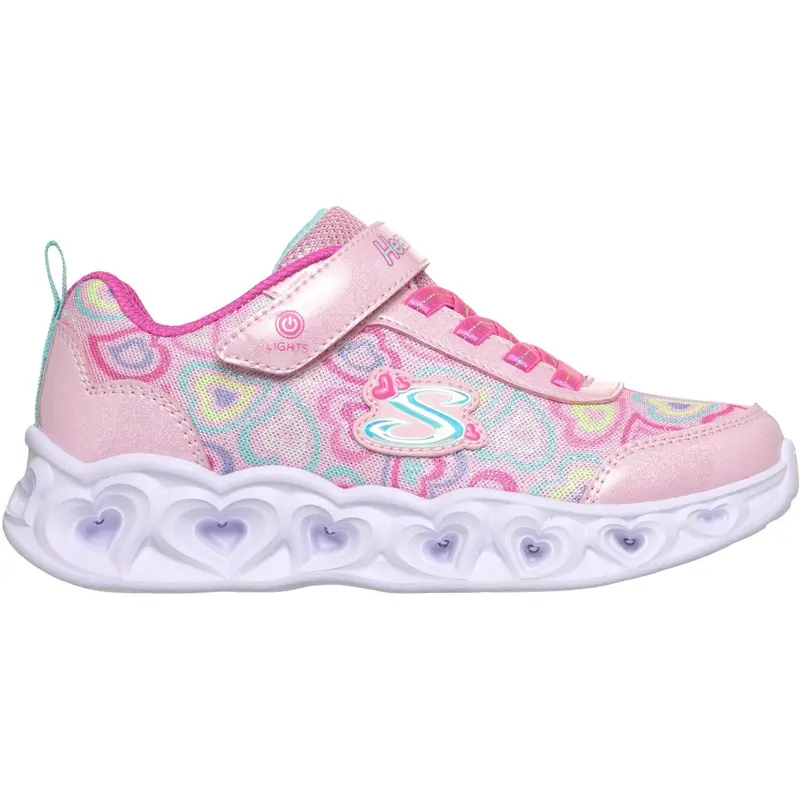 Skechers Pink Heart Lights - Boogie Love 2