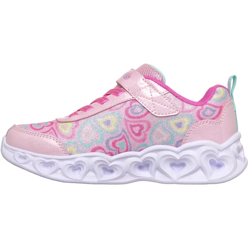 Skechers Pink Heart Lights - Boogie Love 3