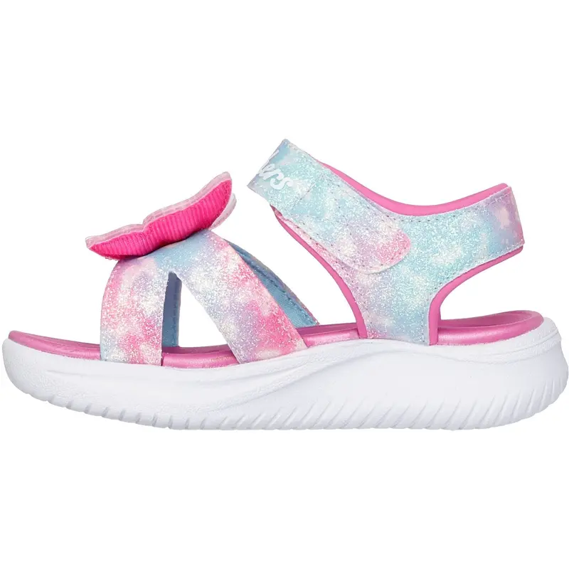Skechers Pink S Lights - Jumpsters Sandal – Butterfly Brights 3
