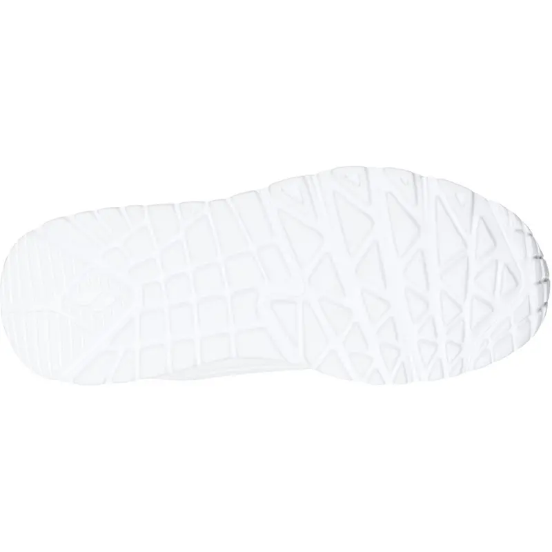 Skechers White Uno Lite - Metallic Joy 5