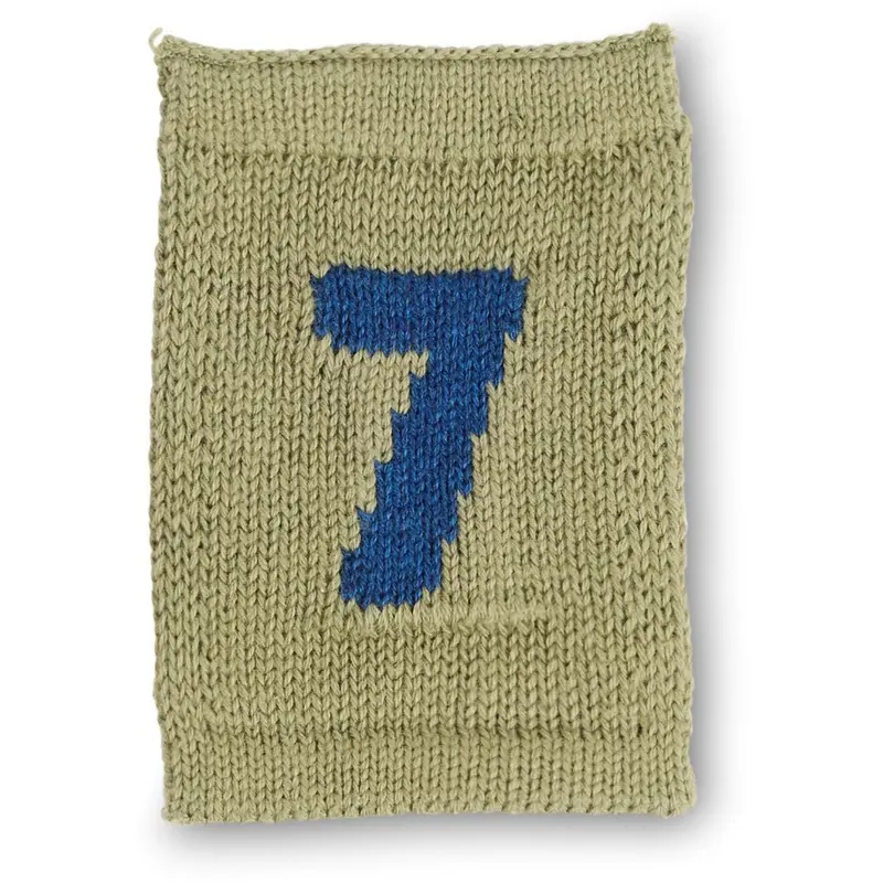 Smallstuff Blue Strikket Flag 7 1