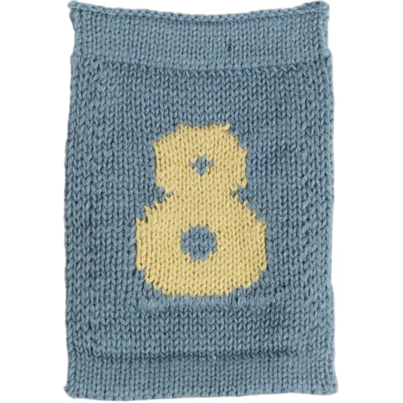 Smallstuff Blue Strikket Flag 8 1