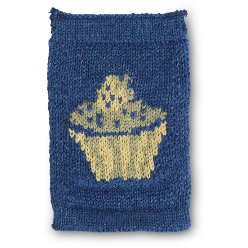 Smallstuff Blue Strikket Flag Fødselsdagskage 1
